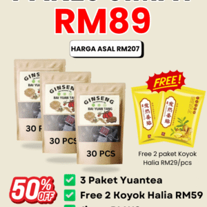 PAKEJ JIMAT 3 PAKET